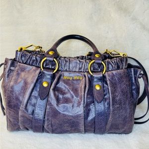 Authentic MiuMiu Leather Crossbody!